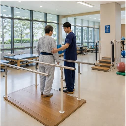 재활치료를 받고 있는 환자